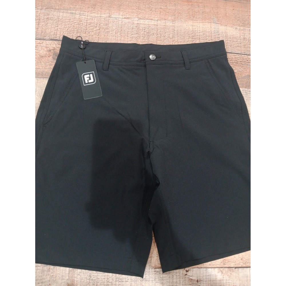 FootJoy FJ Men's Lightweight Performance Golf Shorts Black Size 30 NWT 2952